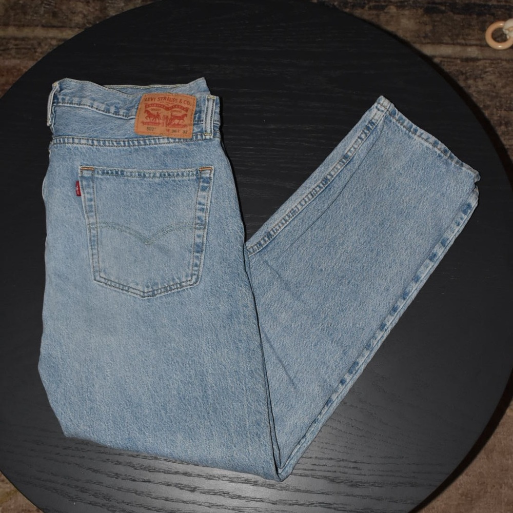 Levi's Light Blue 502s